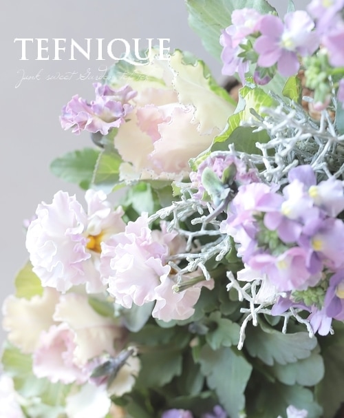 寄せ植え】 -TEFNIQUE-寄せ植えリース 2025 * no.10 * ブルーベリー