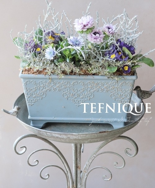 寄せ植え】-TEFNIQUE-寄せ植え 2023 * no.4 * 『雪解けで目覚めた春の