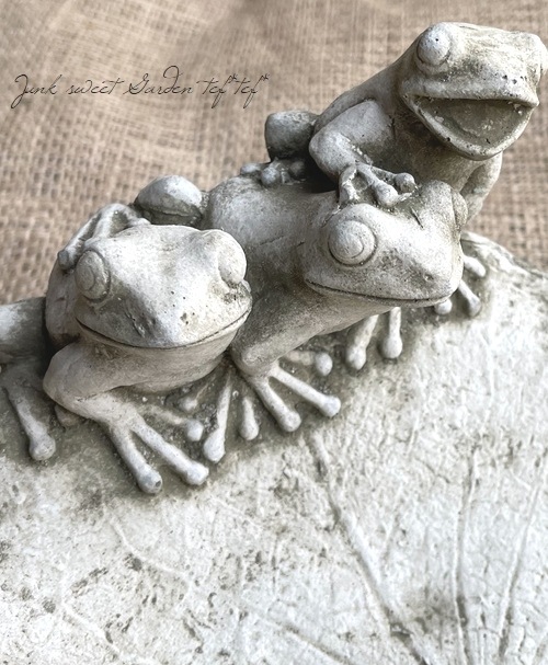 �ڻ��ߡ� �ѹ�SPARTA STATUES ��Frogs on Lily�� �����ǥ󥪡��ʥ���