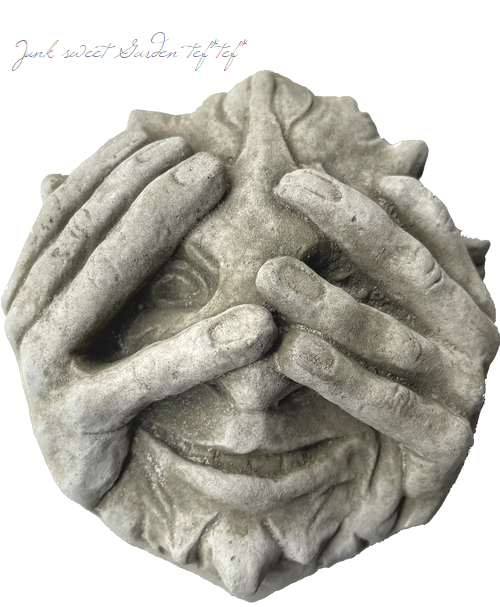 雑貨】 英国SPARTA STATUES 『Peeping Greenman』 ガーデン