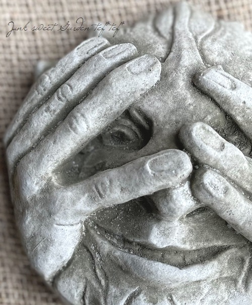 雑貨】 英国SPARTA STATUES 『Peeping Greenman』 ガーデン