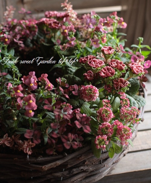 エルテ　『ブロッサム アンブレラ』 ファイン チャイナ　1990年　署名入り 迷わない！なくさない！自分の傘がすぐ分かる「お名前入りアンブレラ