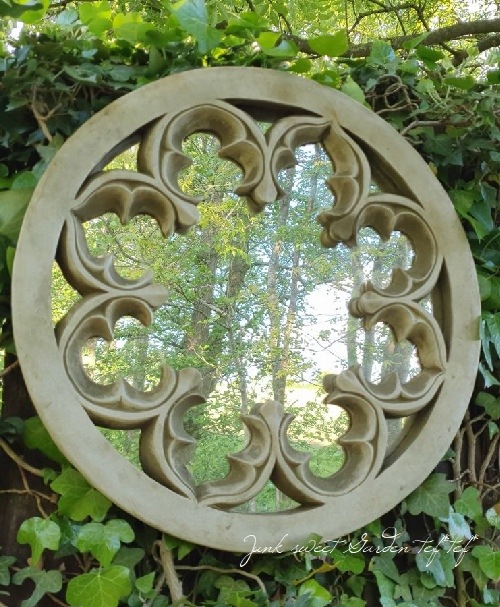 ڻߡ ѹSPARTA STATUES Stone Mirror Round ǥ󥪡ʥ  ɳݤա