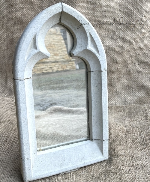 雑貨】 英国SPARTA STATUES 『Gothic Lancet Mirror Small』 ガーデン