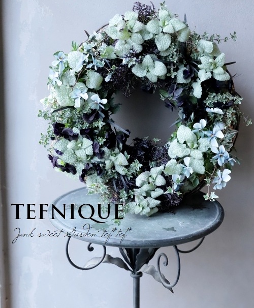 TEFNIQUE-寄せ植えリース 2020 K・R様専用♪ | すべての商品 | | Junk