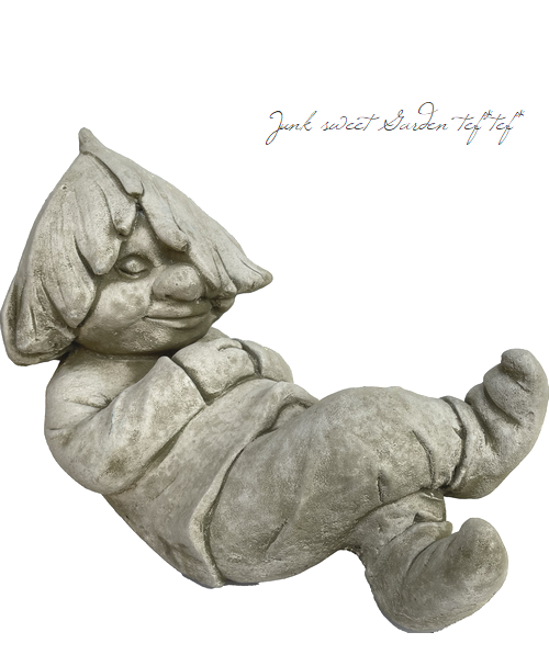 雑貨】 英国SPARTA STATUES 『Pixie Dozing』 ガーデンオーナメント