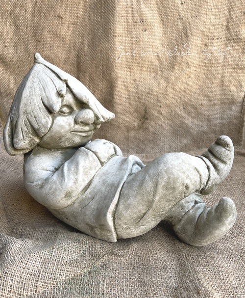 雑貨】 英国SPARTA STATUES 『Pixie Dozing』 ガーデンオーナメント