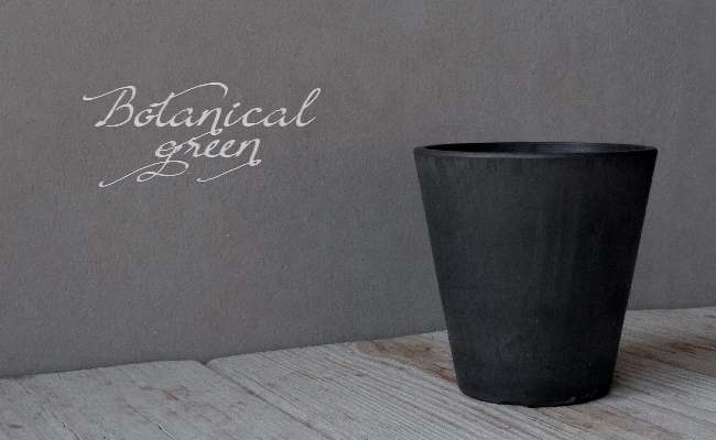 雑貨】 【肉厚プラ鉢】 シティポット ラウンドSS BK 12cm | すべての