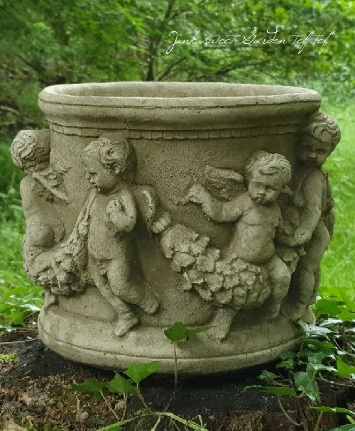 �ڻ��ߡ� �ѹ�SPARTA STATUES ��Cherub Pot Small�� �����ǥ󥪡��ʥ���