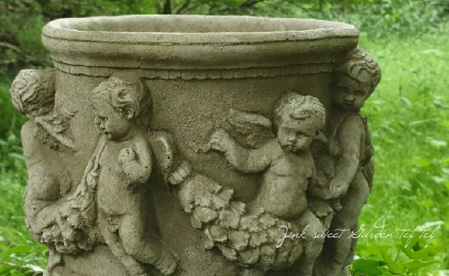 �ڻ��ߡ� �ѹ�SPARTA STATUES ��Cherub Pot Small�� �����ǥ󥪡��ʥ���