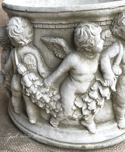 �ڻ��ߡ� �ѹ�SPARTA STATUES ��Cherub Pot Small�� �����ǥ󥪡��ʥ���