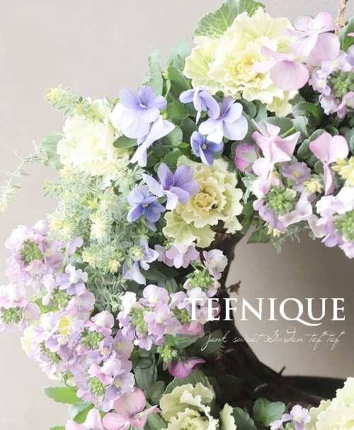 寄せ植え】-TEFNIQUE-寄せ植えリース 2025 * no.13 * 大人ラプンツェル 寄せ植え】-TEFNIQUE-寄せ植えリース 2025 * no.13 * 大人ラプンツェル