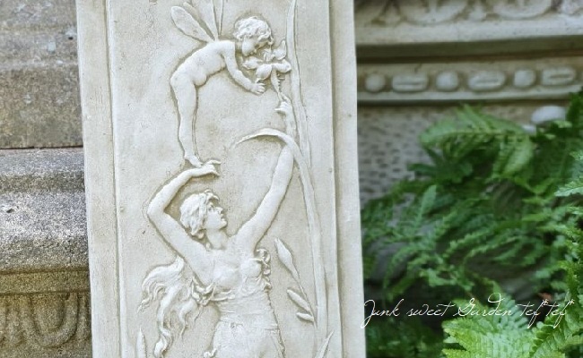 �ڻ��ߡ� �ѹ�SPARTA STATUES ��Nymph and Cherub A�� �����ǥ󥪡��ʥ��� ���ɳݤ��եå��ա�