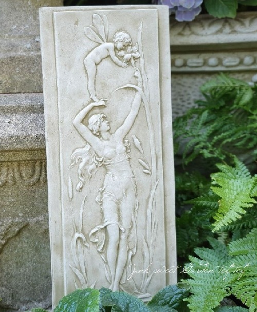 �ڻ��ߡ� �ѹ�SPARTA STATUES ��Nymph and Cherub A�� �����ǥ󥪡��ʥ��� ���ɳݤ��եå��ա�