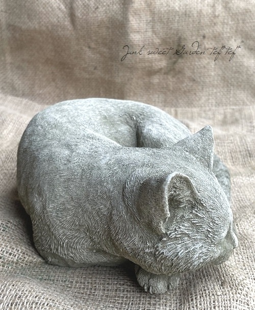 ڻߡ ѹSPARTA STATUES Curled Up Cat ǥ󥪡ʥ