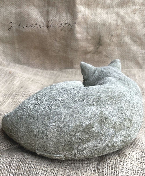 ڻߡ ѹSPARTA STATUES Curled Up Cat ǥ󥪡ʥ