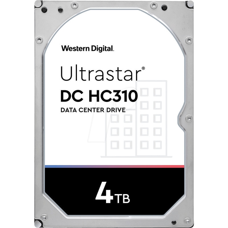 Western Digital (ǥ) Ultrastar DC HC310꡼ 3.5 ¢HDD 4TB 7, 200rpm SATA 6Gb/s 256MB å HUS726T4TALA6L4 0B35950