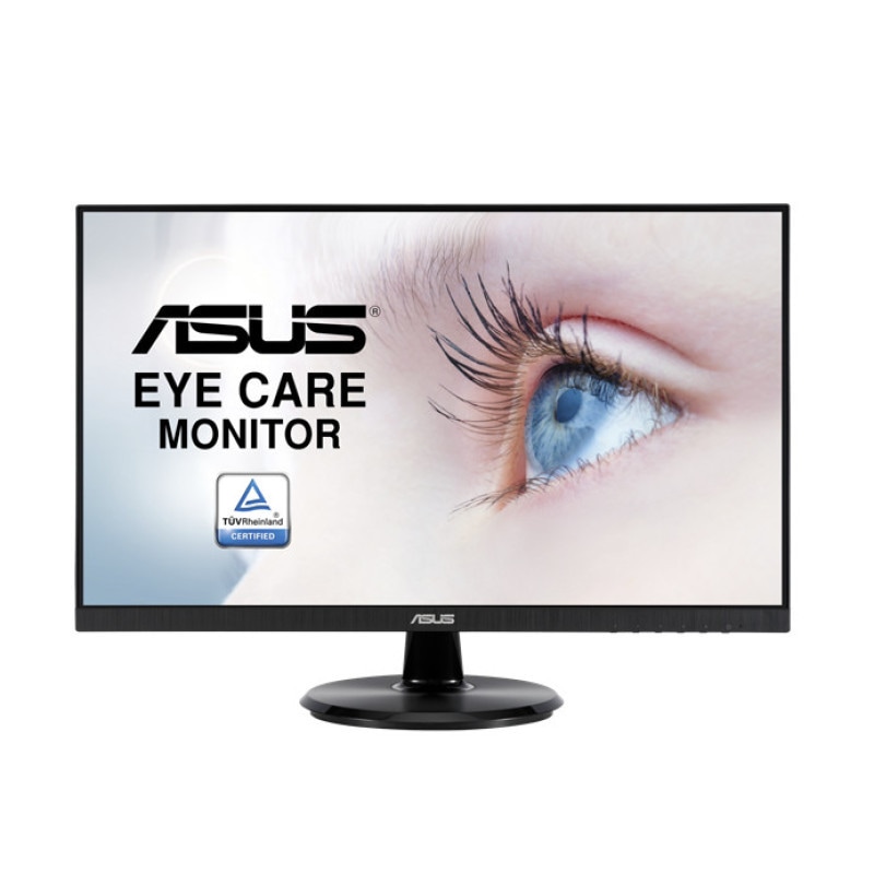 ASUS () Eye Care Monitor 23.8  ե HD IPS ե졼쥹 75Hz Adaptive-Sync / FreeSync ֥롼饤ȷڸ եåե꡼ ɳݤǽ VA24DQ