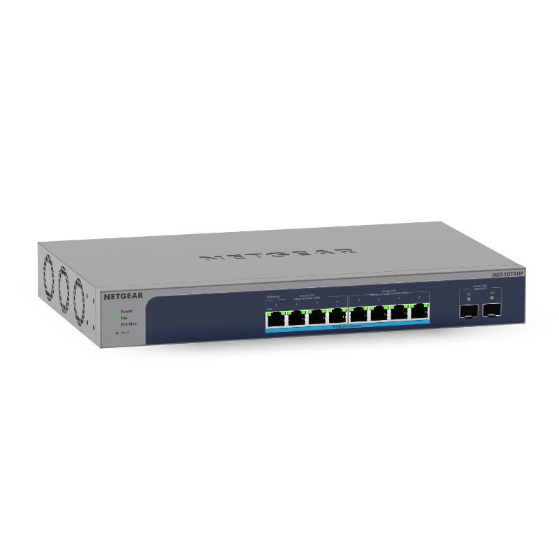 NETGEAR (�ͥåȥ���) �����å��󥰥ϥ� MS510TXUP PoE++�б� �ޥ������ 8�ݡ��� SFP+�����åȡ�2 ���ץ�&���饦�ɥ��ޡ��ȥ����å� MS510TXUP-100AJS