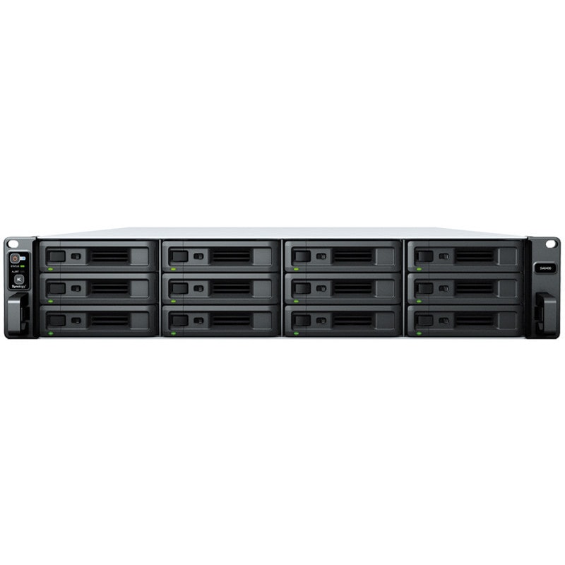 Synology (���Υ�����) SA6400 2U 12�٥� ��å��ޥ���ȷ�NAS ����ȯ�����ʤΤ��ᤴ��ʸ��3-4���֤��ܰ¤˽в� ����󥻥��Բ�