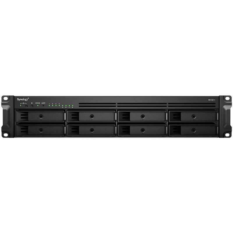 Synology (���Υ�����) RackStation RS1221+ 2U 8�٥� ��å��ޥ���ȷ�NAS ����ȯ�����ʤΤ��ᤴ��ʸ��3-4���֤��ܰ¤˽в� ����󥻥��Բ�