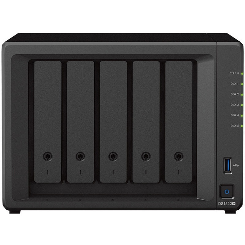 Synology (���Υ�����) DiskStation DS1522+ 5�٥� �����NAS ����ȯ�����ʤΤ��ᤴ��ʸ��3-4���֤��ܰ¤˽в� ����󥻥��Բ�