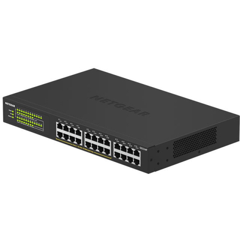 NETGEAR (�ͥåȥ���) POE+�б� (190W) �����ӥå�24�ݡ��� ����ޥ͡��������å� GS324P-100AJS