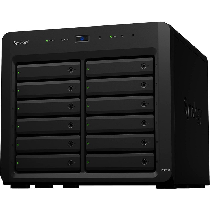 Synology (Υ) Expansion Unit DX1222 12٥ 3.5 / 2.5 SATA ĥ˥å ȯʤΤᤴʸ3-4֤ܰ¤˽в 󥻥Բ