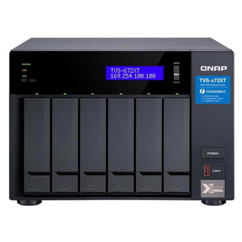 QNAP 8Intel Core i3 / i5ץåܥ 6٥ NAS TVS-672XT (ΤΤ) ȯʤΤᤴʸ3-4֤ܰ¤˽в