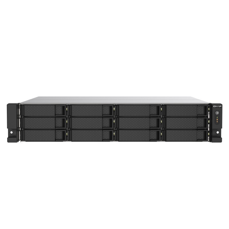 QNAP ۥץꥱ10GbEM.2 SSDåPCIeĥб åɥAMD RyzenץåܤǽΥǥ奢2.5GbE 12٥2U åޥ NAS (QTS QuTS hero б) TS-1273AU-RP (ΤΤ) ȯʤΤᤴʸ3-4֤ܰ¤˽в