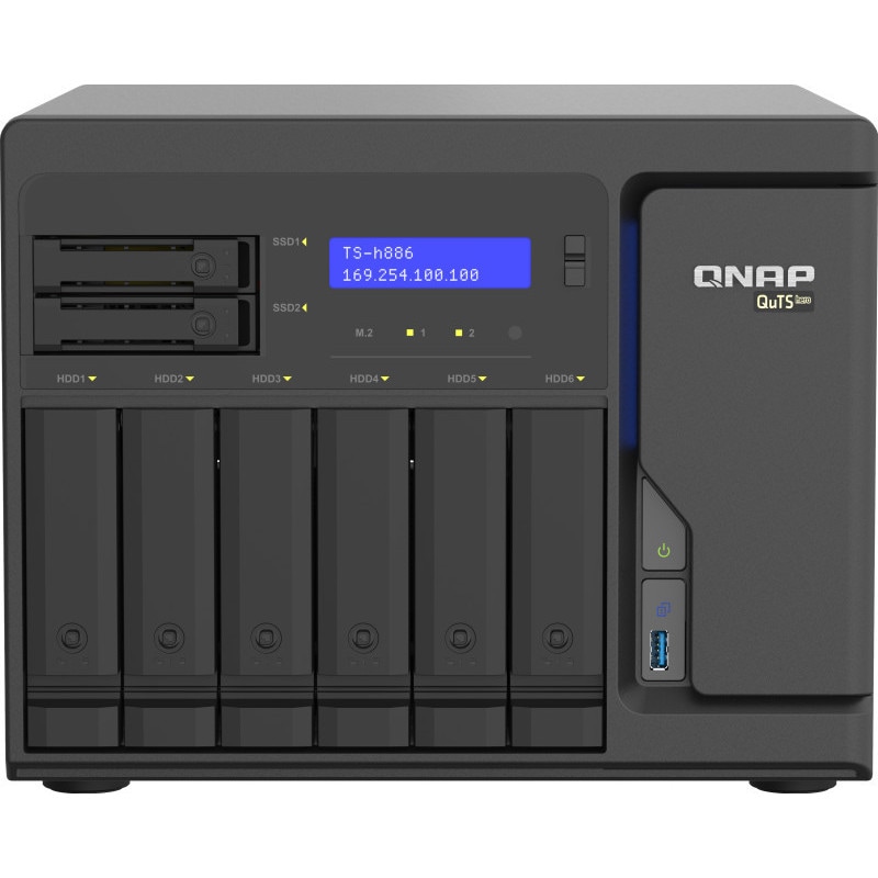 QNAP TS-h886-D1602-8G 4 x 2.5GbE ݡȤ Intel Xeon D desktop QuTS hero NAS ΤΤ) ȯʤΤᤴʸ3-4֤ܰ¤˽в