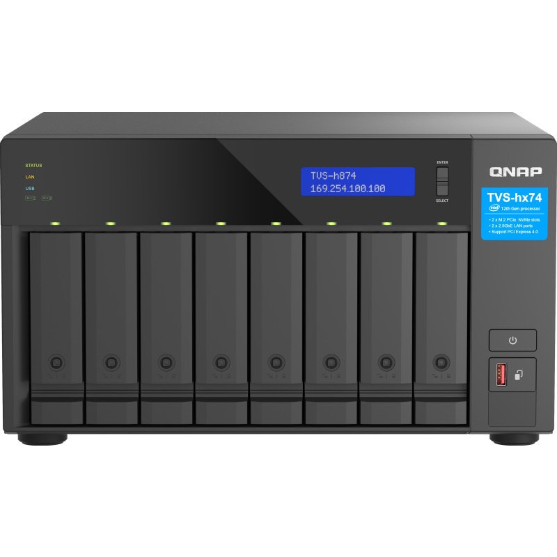 QNAP TVS-h874-i7-32G ƥ Core i7 12ץå 8٥NAS (ΤΤ) ȯʤΤᤴʸ3-4֤ܰ¤˽в