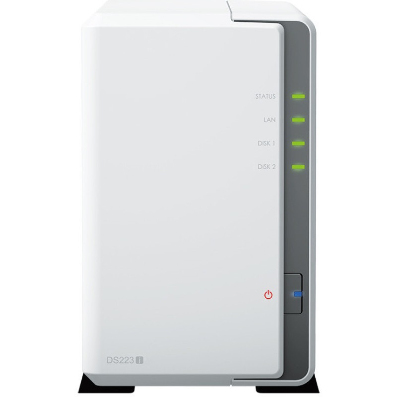 Synology (���Υ�����) DiskStation DS223j 2�٥� �����NAS ����ȯ�����ʤΤ��ᤴ��ʸ��3-4���֤��ܰ¤˽в� ����󥻥��Բ�