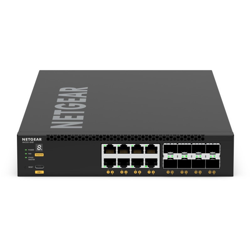 NETGEAR (�ͥåȥ���) �ե�ޥ͡��������å� M4350-8X8F