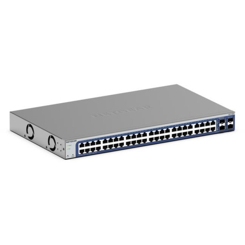 NETGEAR (�ͥåȥ���)  �����ӥå�48�ݡ��� ���ޡ��ȥ����å� (���åѡ�/SFP����ܥݡ��ȡ�2��SFP�ݡ��ȡ�2)GS748T-600JPS