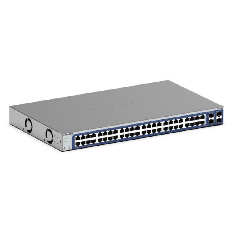NETGEAR (�ͥåȥ���)  �����ӥå�48�ݡ��� ���ޡ��ȥ����å� (���åѡ�/SFP����ܥݡ��ȡ�2��SFP�ݡ��ȡ�2)GS748T-600JPS