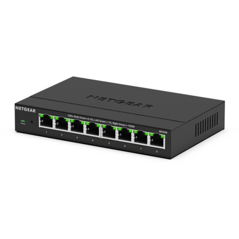 NETGEAR (�ͥåȥ���) MS308 2.5G�ޥ������ 8�ݡ��ȥ���ޥ͡��������å� MS308-100JPS