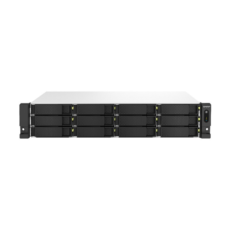 QNAP TS-1264U-RP-8GȹѴ WUH721818ALE6L4x12 QXG-10G2Tx1 RAID5