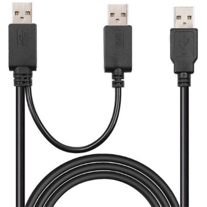 GeChic�ʥ����å��� USB-A��Dual��to USB-A �����̎ގ� 2.5m T152C/T112C�б� �Ÿ���������������