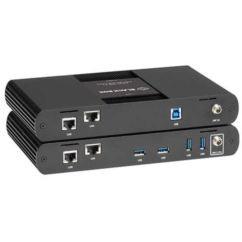 Black Box(�֥�å��ܥå���) USB 3.1 Gen1 �������Îݎ��ގ������� 4�Ύߎ��� 5Gbps�б� CAT6A/CAT7 ����100m��Ĺ ICU504A ����ȯ�����ʤΤ��ᡢ����ʸ��1-2���֤��ܰ¤˽в�
