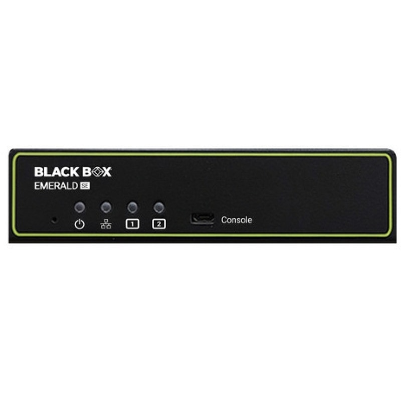 Black Box(�֥�å��ܥå���) Emerald SE �Ď׎ݎ��Ў����� DisplayPort��2�б� KVM over IP 1920��1200�б� EMD2002SE-DP-T ����ȯ�����ʤΤ��ᡢ����ʸ��1-2���֤��ܰ¤˽в�