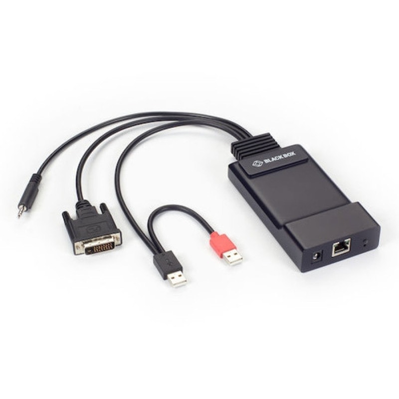 Black Box(�֥�å��ܥå���) Emerald ZeroU �Ď׎ݎ��Ў����� DVI�б� KVM over IP 1920��1200�б� EMD200DV-T ����ȯ�����ʤΤ��ᡢ����ʸ��1-2���֤��ܰ¤˽в�