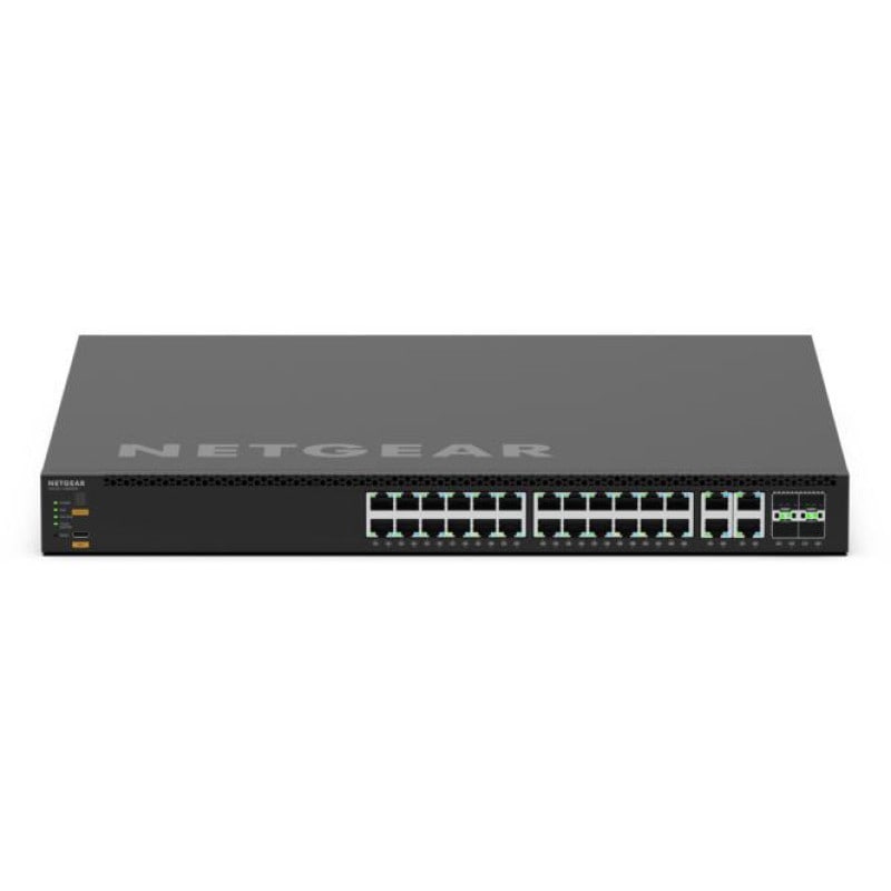 NETGEAR (�ͥåȥ���)  24x2.5G��4x10G/�ޥ������PoE++(522W�١���������2520W)�����4xSFP28 25G MSM4332-100AJS