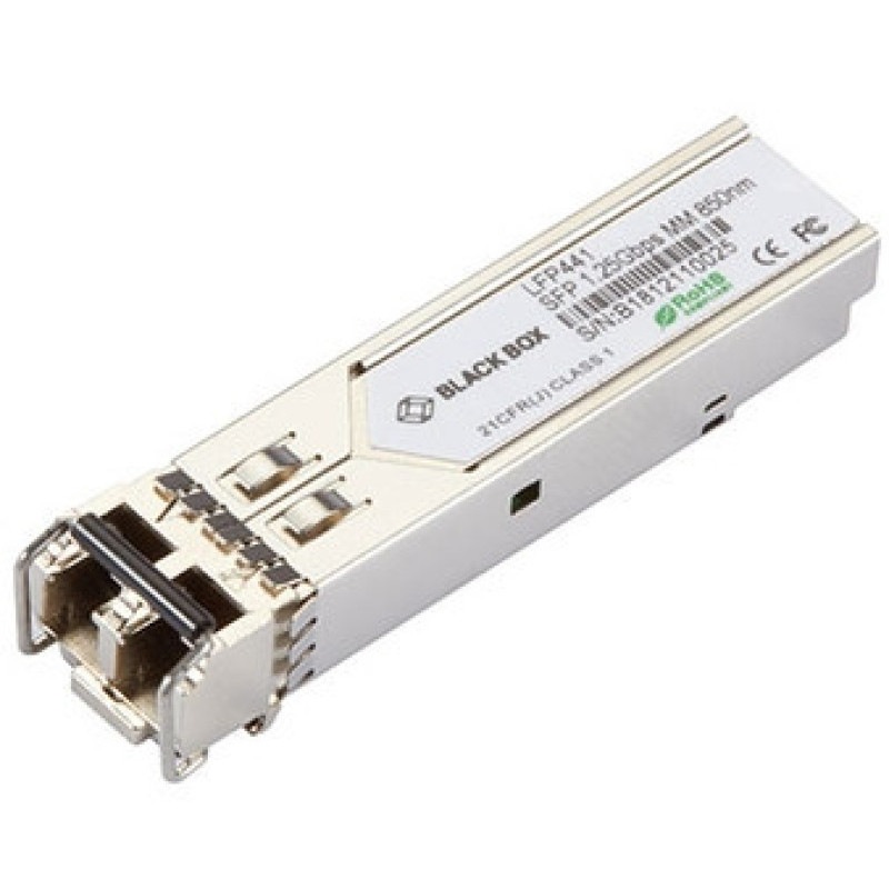 Black Box(�֥�å��ܥå���) SFP�ӎ��ގ����� 1.25G MMF 850nm LC ����550m 1000BASE-SX�б� LFP441 ����ȯ�����ʤΤ��ᡢ����ʸ��1-2���֤��ܰ¤˽в�