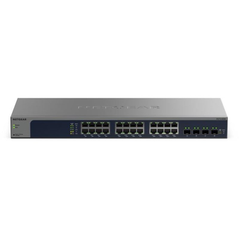 NETGEAR (�ͥåȥ���)24�ݡ���10G/�ޥ�������ӥåȥ������ͥåȡ�����10G SFP+�ݡ��ȡ�4�˥����������ޡ��ȥ����å� XS724EM-200JPS�ڤ����󤻡�