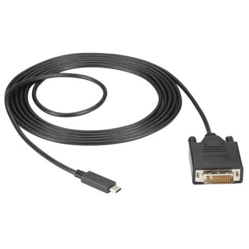 Black Box(�֥�å��ܥå���) USB-C to DVI�Ѵ������̎ގ� 1.8m 1920��1200/1080p�б� Thunderbolt 3�б� VA-USBC31-DVID-006 ����ȯ�����ʤΤ��ᡢ����ʸ��1-2���֤��ܰ¤˽в�