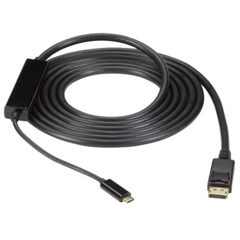Black Box(�֥�å��ܥå���) USB-C to DisplayPort 1.2�Ѵ������̎ގ� 3.0m 4K60 HDR�б� Thunderbolt 3�б� VA-USBC31-DP12M-010 ����ȯ�����ʤΤ��ᡢ����ʸ��1-2���֤��ܰ¤˽в�