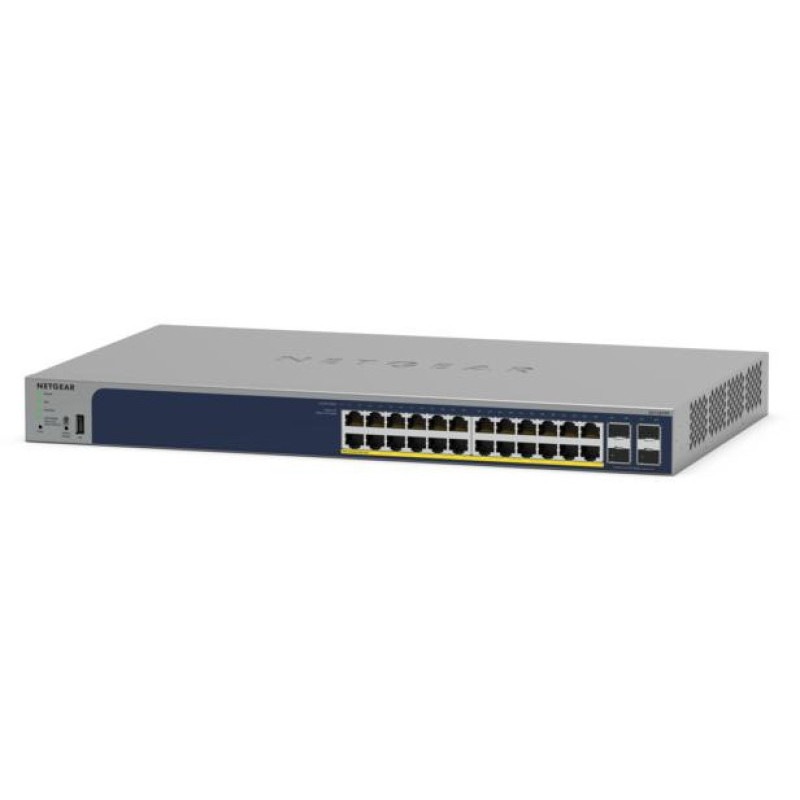 NETGEAR (�ͥåȥ���) POE+�б� (380W) �����ӥå�24�ݡ��� L2+ ���ץ�����饦�ɥ��ޡ��ȥ����å� GS728TPP-300JPS�ڤ����󤻡�