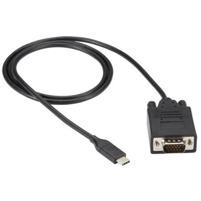 Black Box(�֥�å��ܥå���) USB-C to VGA�Ѵ������̎ގ� 0.9m 1920��1200/1080p�б� Thunderbolt 3�б� VA-USBC31-VGA-003 ����ȯ�����ʤΤ��ᡢ����ʸ��1-2���֤��ܰ¤˽в�