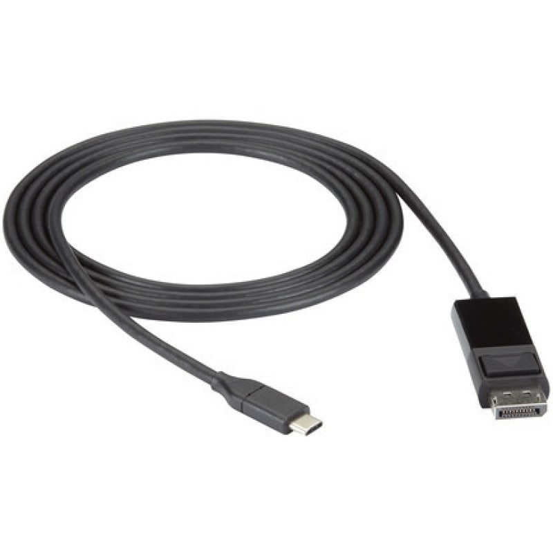 Black Box(�֥�å��ܥå���) USB-C to DisplayPort 1.2�Ѵ������̎ގ� 1.8m 4K60 HDR�б� Thunderbolt 3�б� VA-USBC31-DP12-006 ����ȯ�����ʤΤ��ᡢ����ʸ��1-2���֤��ܰ¤˽в�